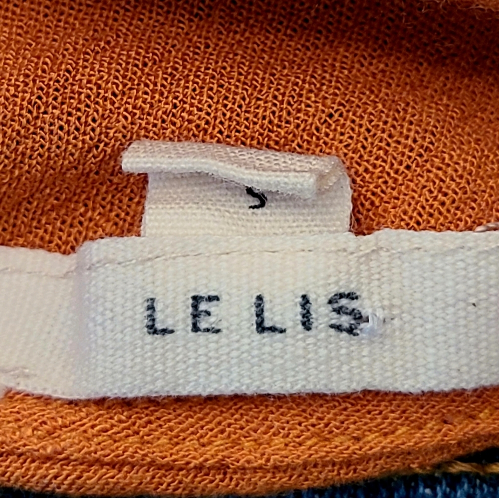 Le Lis size S burnt orange top - Picture 6 of 8